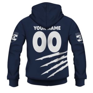 OBL YOURNAME AFGG7 zip hoodie back