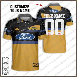 Personalise Throwback Hurricanes Super Rugby Vintage 1998  Polo Jersey