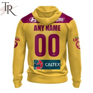 afl brisbane lions personalized 2024 clash hoodie 3 YWr8O