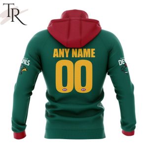 afl tasmania football club personalized 2024 kits hoodie 5 6VprY