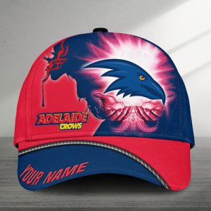 AFL Adelaide Crows Sports Custom Name Classic Cap Gift For Fans