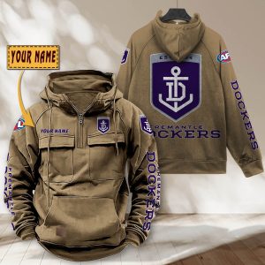 auspiritmerch fremantle personalized sports hoodie zipper gift for fans gvlnl