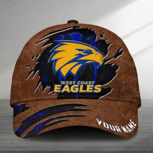 auspiritmerch west coast eagles sports personalized classic cap gift for fans vj2k3