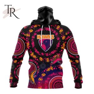 customized afl hawthorn football club special pink breast cancer design hoodie 3d 4 kPOcF