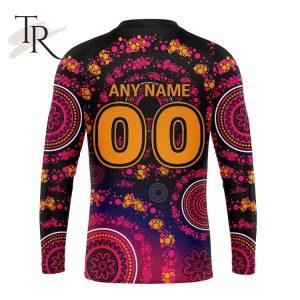 customized afl hawthorn football club special pink breast cancer design hoodie 3d 7 Jax1j