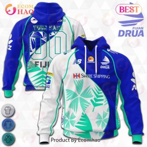 Fijian Drua Super Rugby Mix Jerseys 2023 Personalized 3D Hoodie Gift For Fans