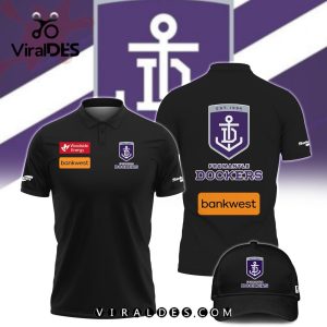 Fremantle Dockers AFL Polo, Cap Limited Edition