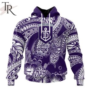 Personalized AFL Fremantle Dockers Special Polynesian Design Hoodie – Torunstyle