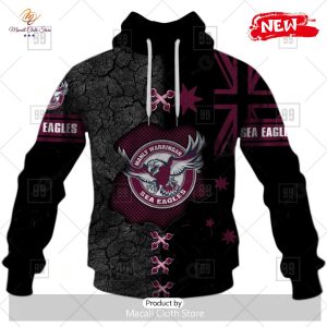 new personalized nrl manly warringah sea eagles flag design hoodie sweatshirt 3d 2 RkpdW