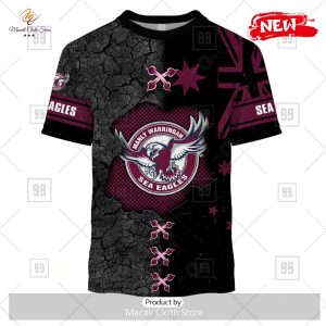 new personalized nrl manly warringah sea eagles flag design hoodie sweatshirt 3d 3 Sv0uK