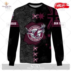 new personalized nrl manly warringah sea eagles flag design hoodie sweatshirt 3d 4 El8w1