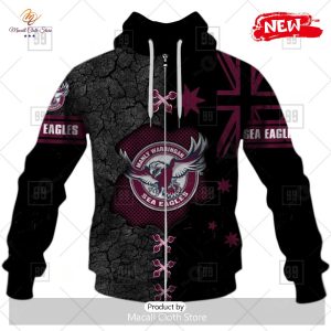 new personalized nrl manly warringah sea eagles flag design hoodie sweatshirt 3d 5 4Sjax